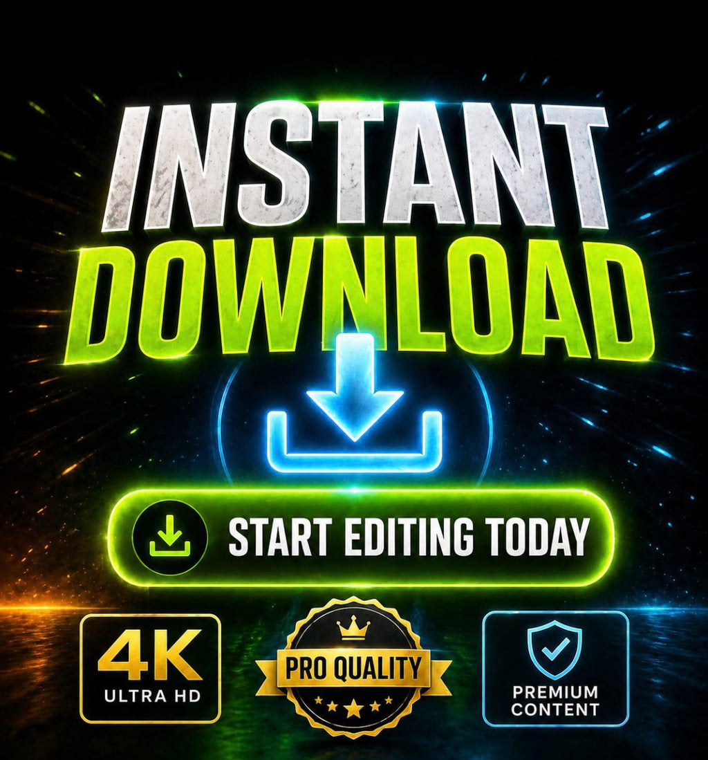 Filmmaker Bundle: LUTs, Transitions, SFX, Overlays (Digital Download)